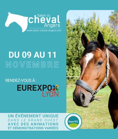 Le label EquuRES Bien-être au travail au Salon du Cheval d’Angers